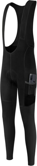Men's Cycling Bib Tights  Padded Winter Cycling Bibs Thermal Bike Bib Pants Riding Bike Bib Tights