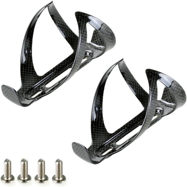 Carbon Fiber Lightweight Bicycle Water Bottle Cage for Cycling