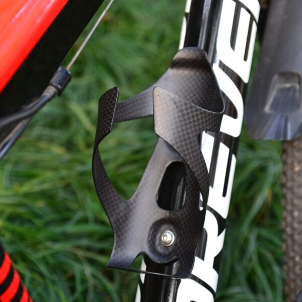Carbon Fiber Water Bottle Holder for Bicycle Mountain Bike Cup Holder Ultralight Bike Water Bottle Cages for MTB Mountain Road Bike Cycling - Image 2