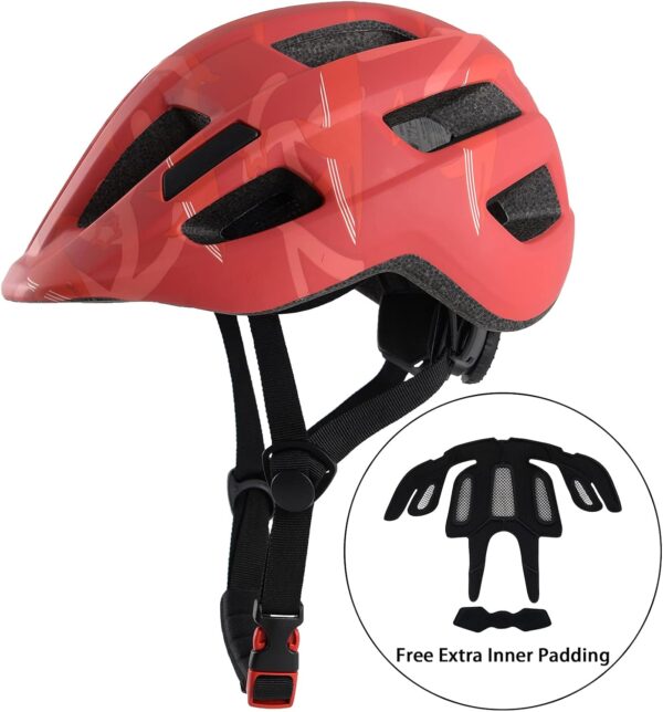 Kids Bike Helmet for Boys Girls,Toddler Bicycle Helmets ,Adjustable Children Multi-Sports Cycling Skateboard Scooter Roller Skating Lightweight Safety Helmet - Image 2